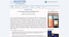 Desktop Screenshot of linguaculture.ro